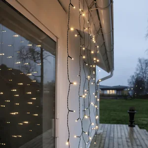 Kurtyna LED 1,3 m x 1,3 m biała ciepła 3000k