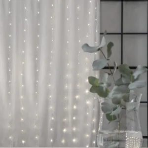 Kurtyna LED 1m x 2m Dew Drop do wewnątrz biała ciepła