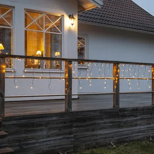 Kurtyna Sople 480 diod LED 12m x 0,55m biała ciepła 1900k
