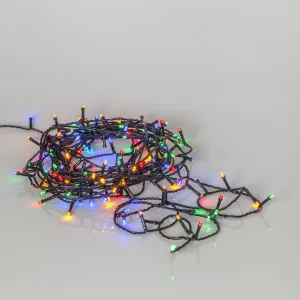 Lampki choinkowe LED 100 diod 7m Sterownik i Timer Multikolor FLASHY