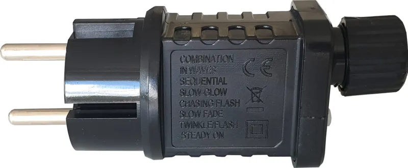 Lampki choinkowe LED 300 diod 21m Sterownik i Timer Multikolor FLASHY — zdjęcie 4