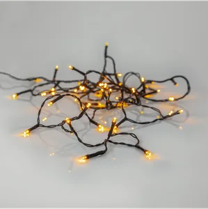 Lampki choinkowe LED 40 diod 2,8m Białe Ciepłe 1900k