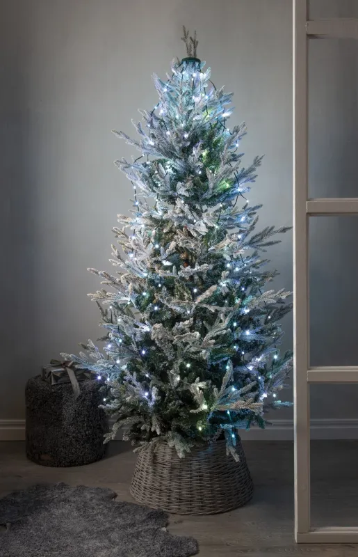 Lampki choinkowe LED Smart aplikacja + pilot RGB 8 linii z pierścieniem — zdjęcie 8