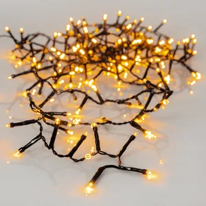 Lampki choinkowe LED bardzo gęste 180 diod 3,6m Białe Ciepłe 1900k