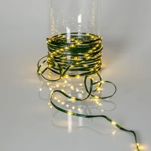 Łańcuch dekoracyjny LED 200 diod 15m DEW DROP MICRO biały ciepły