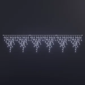 Profesjonalna kurtyna Sople LED 3,9m x 0,9m biała zimna FLASH 230V IP65