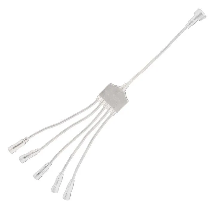 Profesjonalne lampki choinkowe LED 12m Bursztynowe z FLASH 230V IP65 — zdjęcie 3