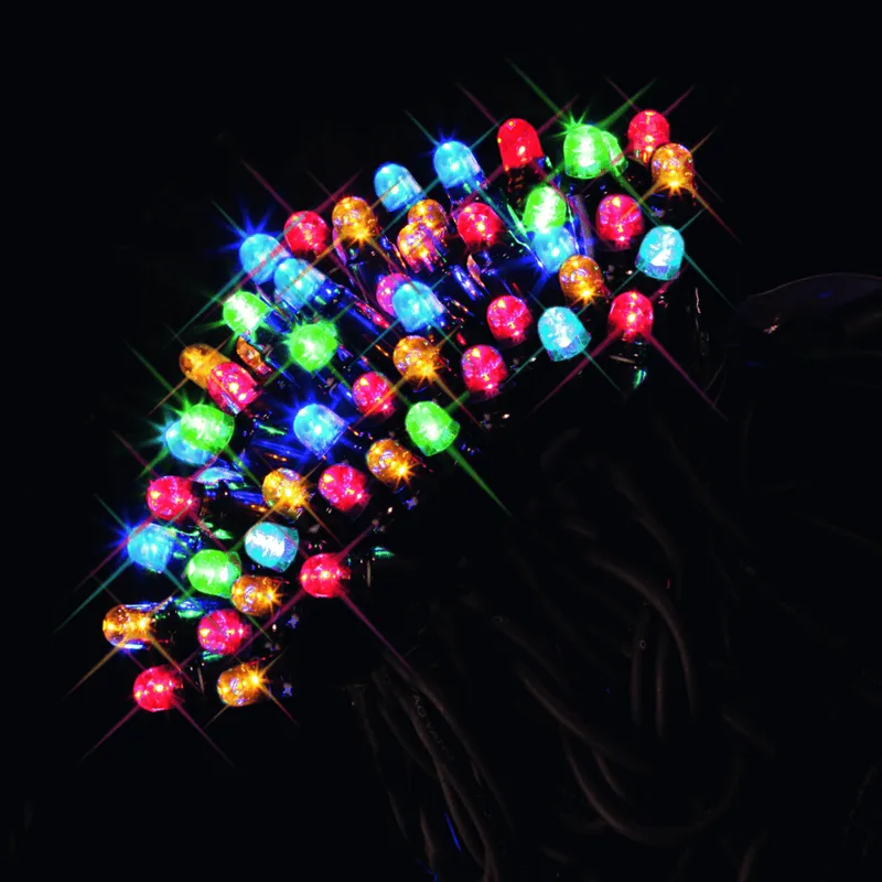 Profesjonalne lampki choinkowe LED 5m 50 diod Multikolor 230V — zdjęcie 2