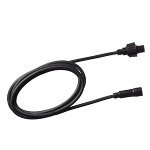 Przedłużacz Superconnect 2m czarny 230V