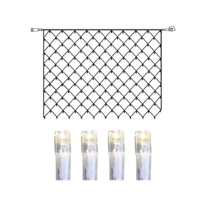 Siatka LED 2m x 1,5m biała neutralna niskonapięciowa 24V