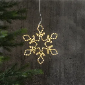 Śnieżynka wisząca LED 46cm biała ciepła CONNECTSTAR 230V