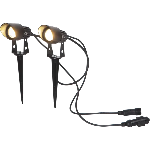 Zestaw 2 reflektorów ogrodowych LED 4,7W niskonapięciowe 24V — zdjęcie 2
