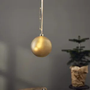 Bombka szklana z podświetleniem Led BLISS 15cm na baterie