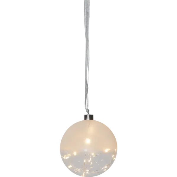 Bombka szklana z podświetleniem Led GLOW 15cm — zdjęcie 2