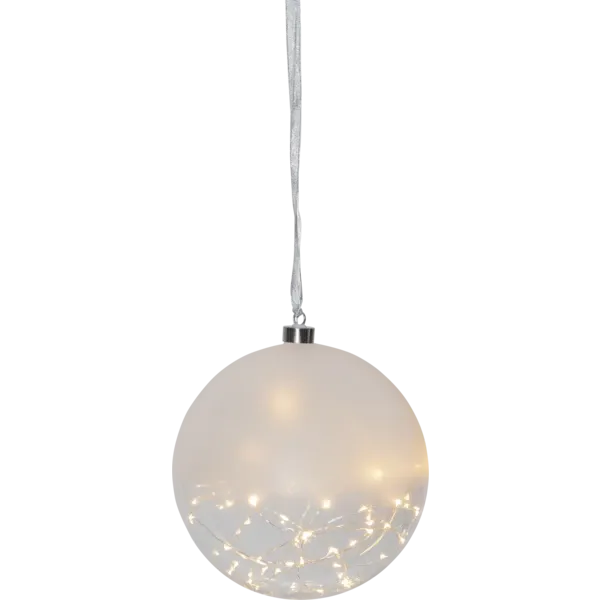 Bombka szklana z podświetleniem Led GLOW 20cm — zdjęcie 2