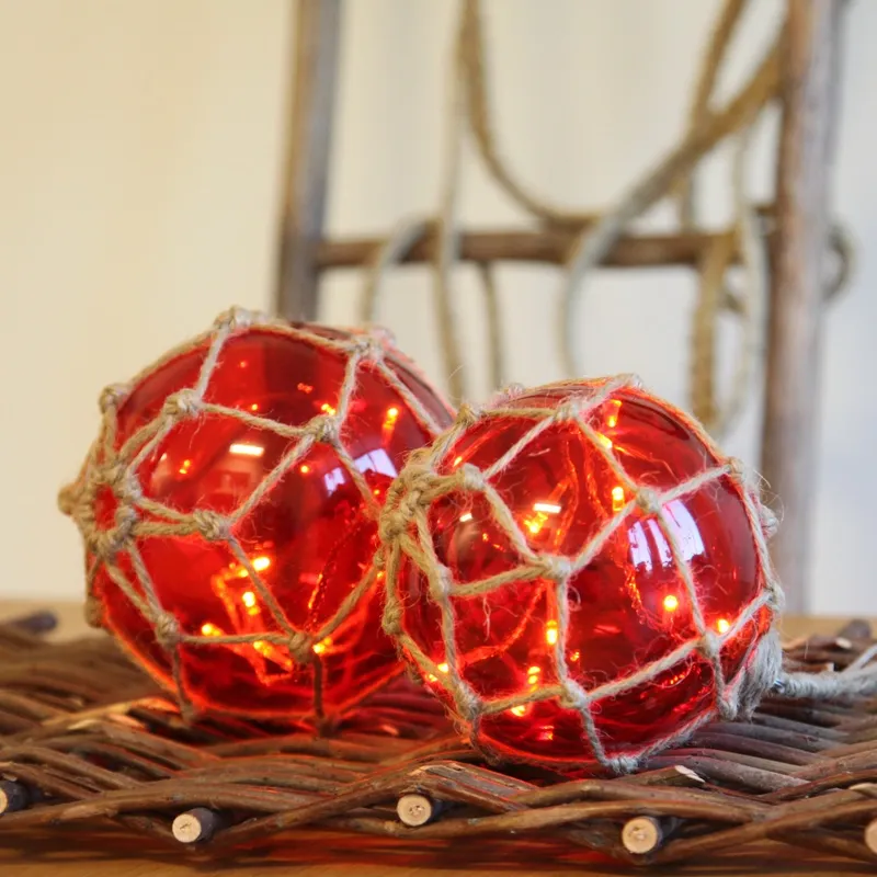 Bombka szklana z podświetleniem Led NOAH 12cm — zdjęcie 3