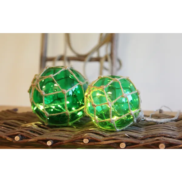 Bombka szklana z podświetleniem Led NOAH 14cm — zdjęcie 4
