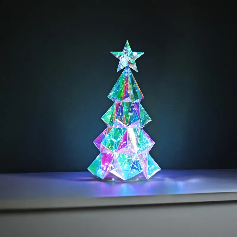 Choinka Led MAGIC 38cm na baterie — zdjęcie 3