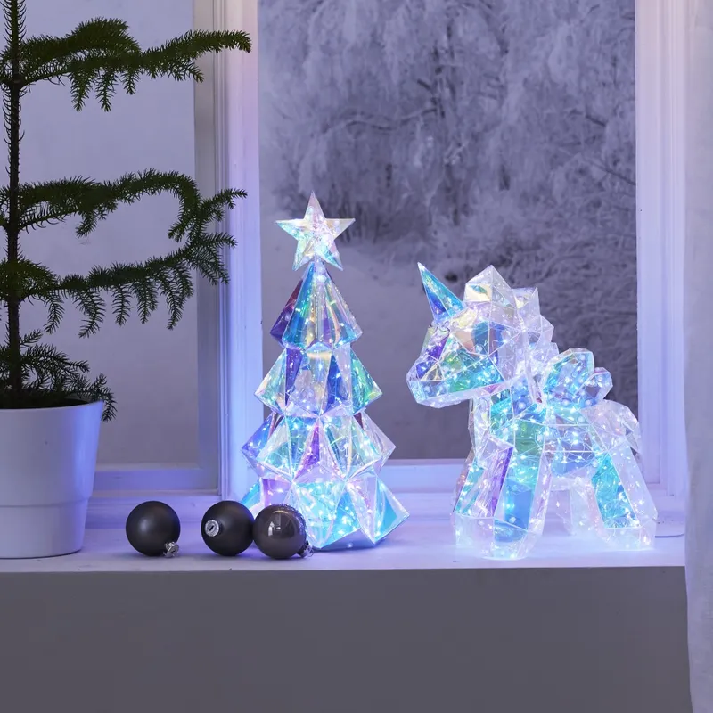 Choinka Led MAGIC 38cm na baterie — zdjęcie 4