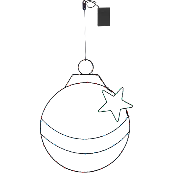 Dekoracja bombka Led X-MAS 47cm na baterie — zdjęcie 2