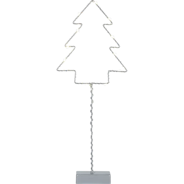 Dekoracja choinka Led WIRY 42cm na baterie — zdjęcie 2
