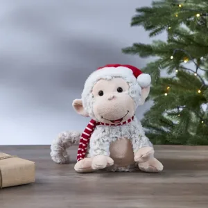 Dekoracja grająca małpka MERRY PAL 20cm na baterie