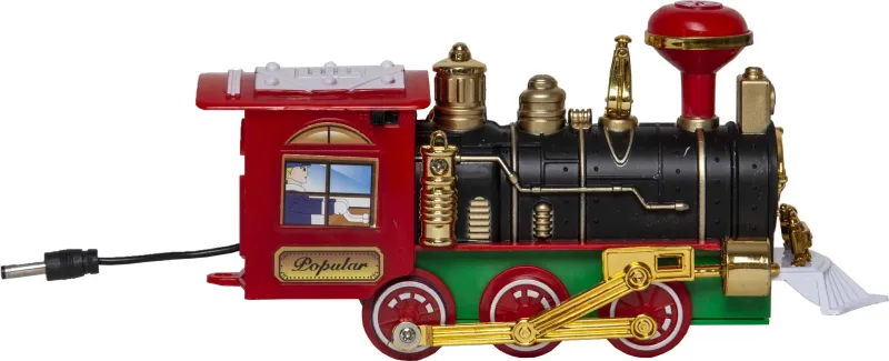 Dekoracja grająca świąteczny pociąg Led X-MAS TRAIN — zdjęcie 18