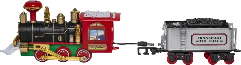 Dekoracja grająca świąteczny pociąg Led X-MAS TRAIN — zdjęcie 19