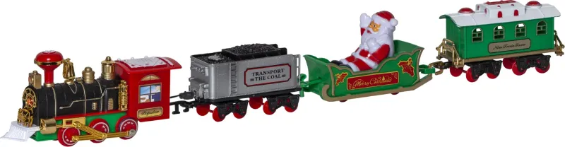 Dekoracja grająca świąteczny pociąg Led X-MAS TRAIN — zdjęcie 24