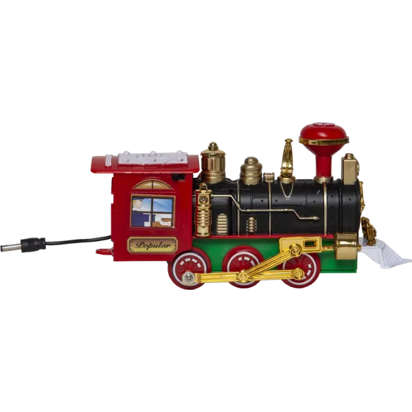 Dekoracja grająca świąteczny pociąg Led X-MAS TRAIN — zdjęcie 29