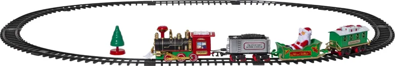 Dekoracja grająca świąteczny pociąg Led X-MAS TRAIN — zdjęcie 5