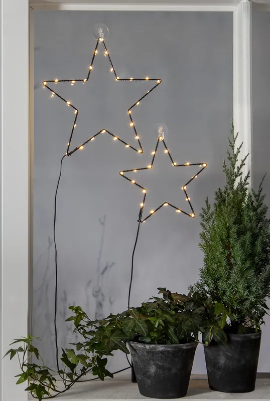Dekoracja gwiazdki Led STELLA 25cm na baterie — zdjęcie 4