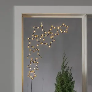 Dekoracja gwiazdki Led STELLA 43cm na baterie