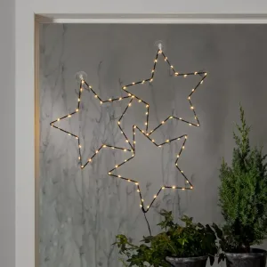 Dekoracja gwiazdki Led STELLA 48cm na baterie