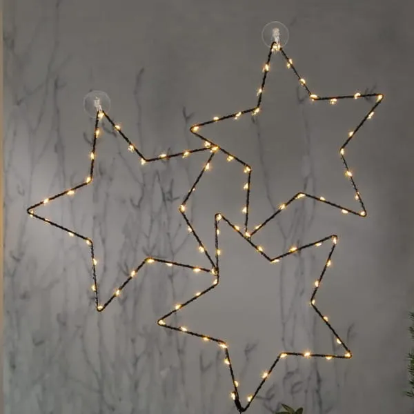 Dekoracja gwiazdki Led STELLA 48cm na baterie — zdjęcie 3