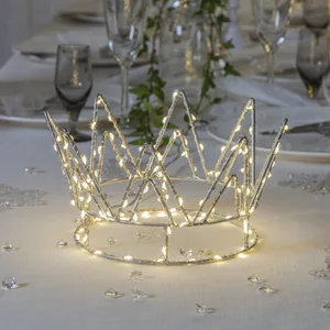 Dekoracja korona z oświetleniem Led 12cm na baterie