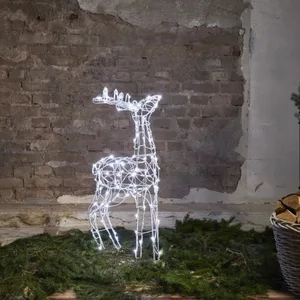 Dekoracja ogrodowa Jeleń Led PEGASUS 90cm wysokości