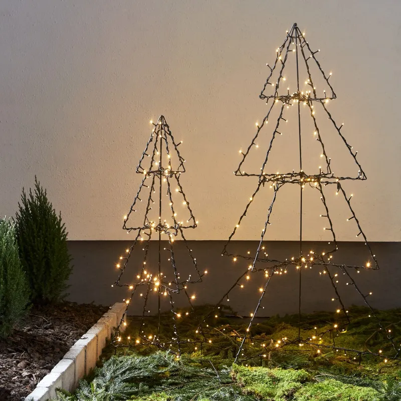 Dekoracja ogrodowa choinka Led FOLDY 125cm wysokości — zdjęcie 4