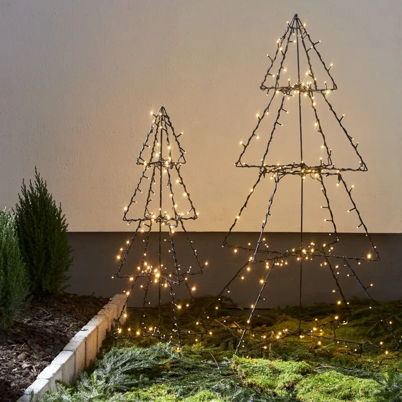 Dekoracja ogrodowa choinka Led FOLDY 50cm wysokości — zdjęcie 3