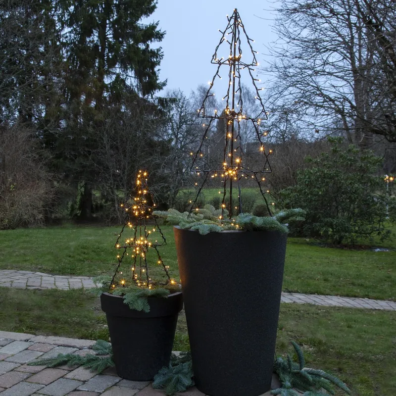 Dekoracja ogrodowa choinka Led FOLDY 50cm wysokości — zdjęcie 5