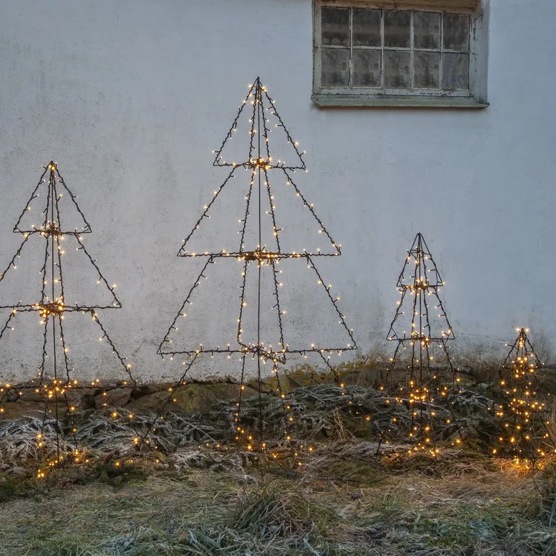 Dekoracja ogrodowa choinka Led FOLDY 90cm wysokości — zdjęcie 6