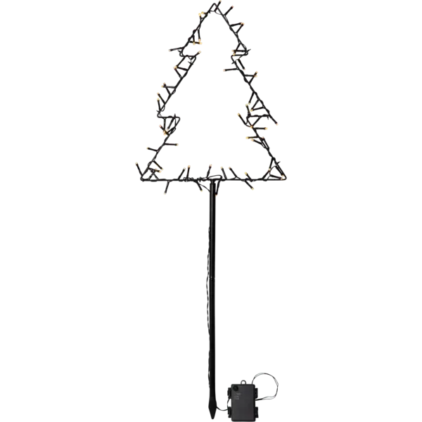 Dekoracja ogrodowa choinka Led SPIKY 90cm na baterie — zdjęcie 2