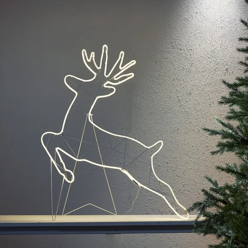 Dekoracja ogrodowa renifer Led TAPESIL 100cm — zdjęcie 3