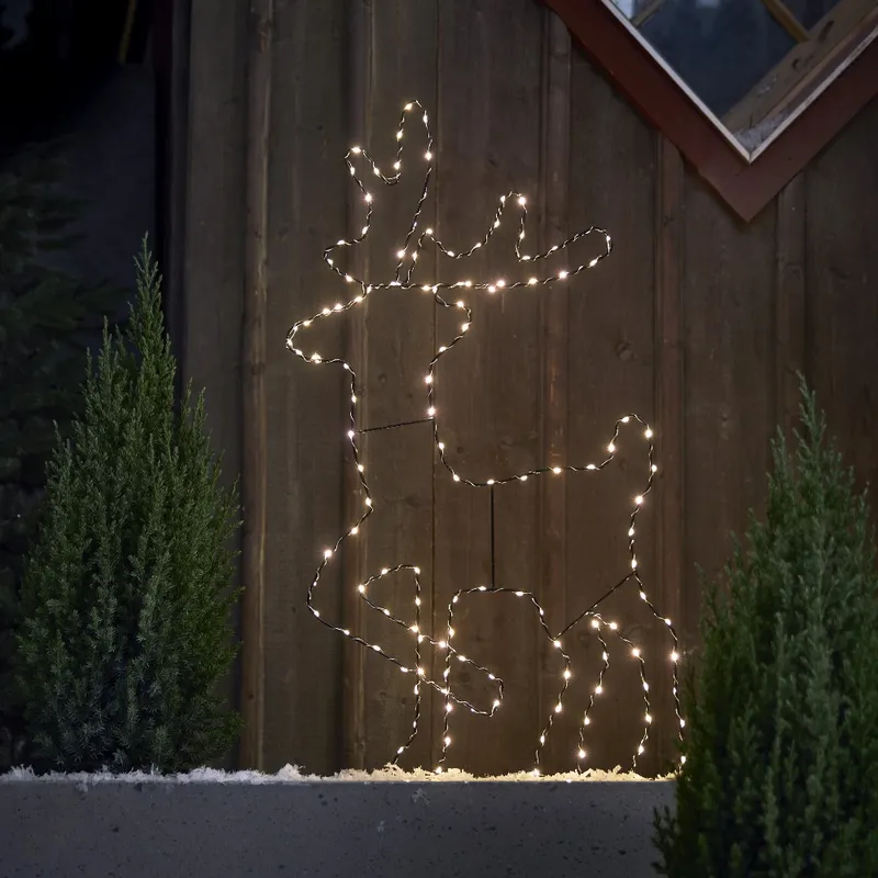 Dekoracja świąteczna Renifer Led CUPID 88cm na baterie — zdjęcie 3