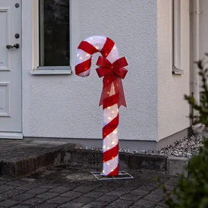 Dekoracja świąteczna laska cukrowa z oświetleniem Led CANDYCANE 120cm