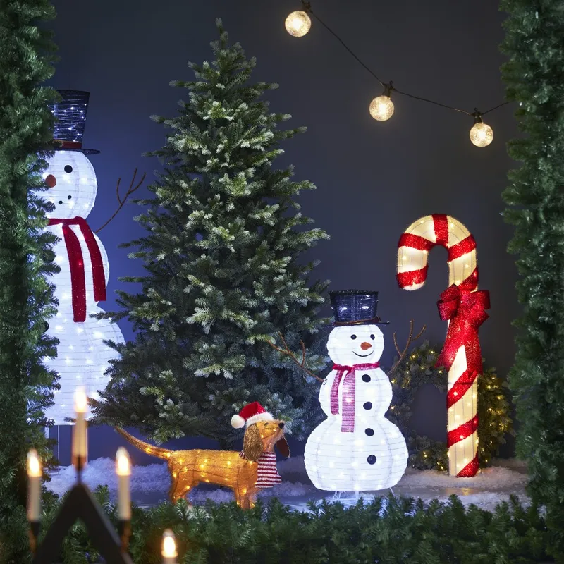 Dekoracja świąteczna laska cukrowa z oświetleniem Led CANDYCANE 120cm — zdjęcie 7