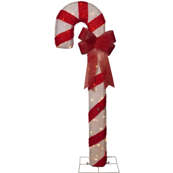 Dekoracja świąteczna laska cukrowa z oświetleniem Led CANDYCANE 150cm — zdjęcie 2