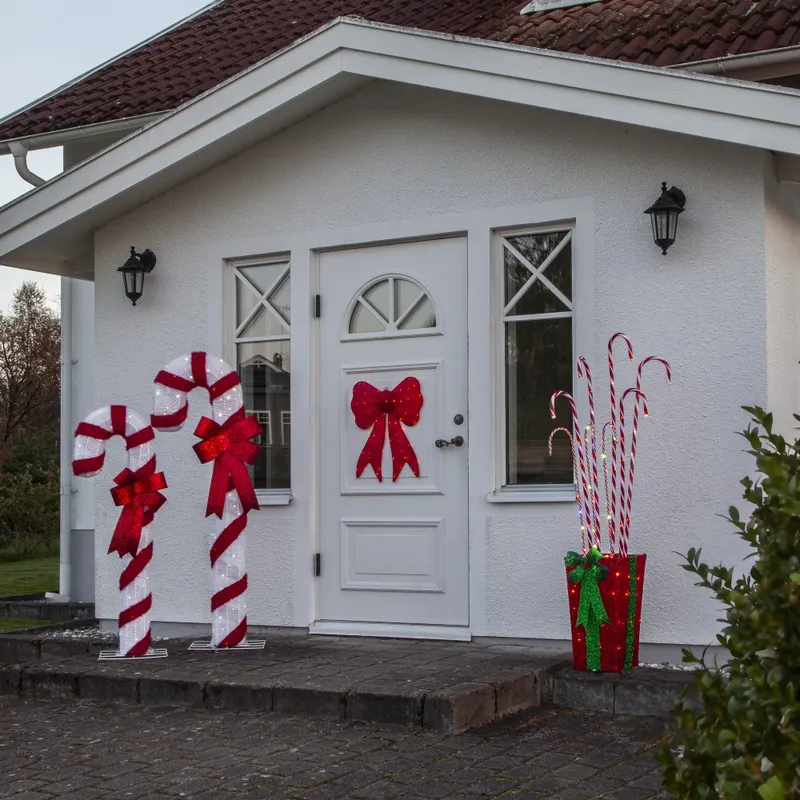 Dekoracja świąteczna laska cukrowa z oświetleniem Led CANDYCANE 150cm — zdjęcie 4