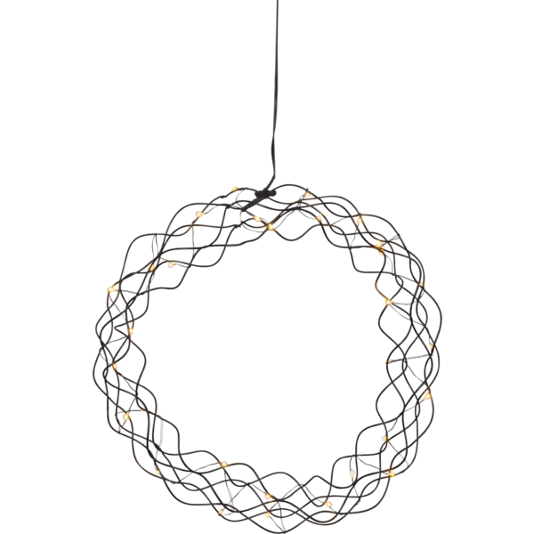 Dekoracja wianek z oświetleniem Led CURLY 30cm — zdjęcie 2