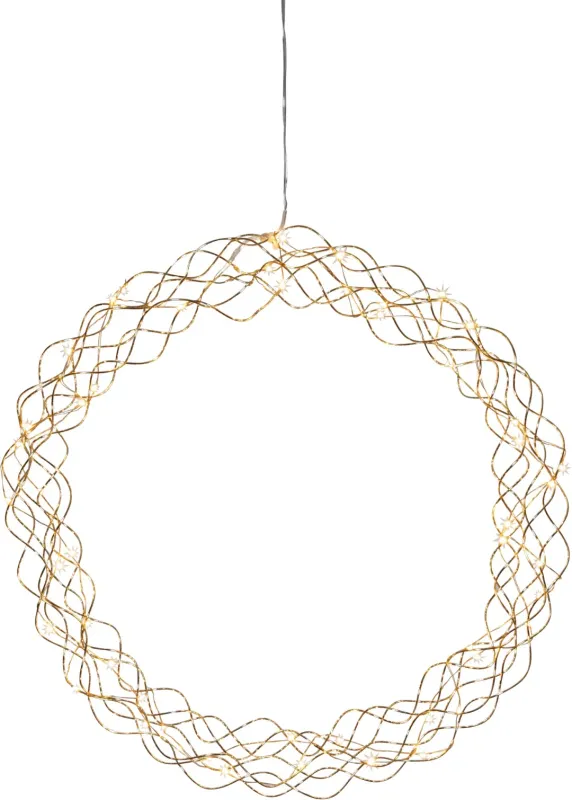 Dekoracja wianek z oświetleniem Led CURLY 45cm — zdjęcie 2